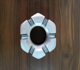 HEX SLOTTED NUT